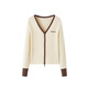 太平鳥(niǎo)女裝秋季撞色打底線(xiàn)套衫A1EDD3318 米白 S