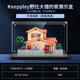 卓詩(shī)吻適用樂(lè )高Keeppley哆啦A夢(mèng)野比大雄的家亞克力展示盒積木收納盒子 子母扣款（2mm）