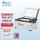 冰虎（Alpicool）壓縮機迷你小冰箱冷凍冷藏可結(jié)冰便攜式宿舍學(xué)生24V汽車家用冰箱 C25 車家兩用 數(shù)顯+保護套 21升