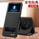 ALIVO 適用榮耀X30手機殼honor華為X30保護皮套ADY-AN00翻蓋式全包防摔30x男女 榮耀X30 鋼琴黑+鋼化膜