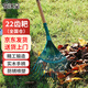 花沃里22齒耙子 樹(shù)葉耙園林園藝工具噴塑鋼耙子摟草耙鐵扒子農用耙子
