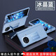 夢琪 vivo x fold+手機殼VIVO折疊屏手機保護套全包真皮支架防摔皮套商務(wù)男女款 【冰晶藍】高清款丨殼膜一體+支架后殼 奢華真皮丨創(chuàng)意支架丨順豐秒發(fā)
