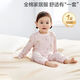 全棉時(shí)代嬰幼童家居服套裝純棉舒適透氣長袖圓領(lǐng)打底服花園物語粉100碼