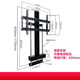 云駕（ynja） 電視機(jī)顯示器屏升降器電動(dòng)隱藏柜式掛架通用自動(dòng)遙控電視支架伸縮可調(diào)懸停商業(yè)廣告展示 37-75英寸雙立桿電動(dòng)升降架 行程800mm