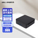 惠聯云（HVLANYN）臺式機電腦主機迷你MINI商用辦公家用娛樂整機雙type-c迷你計算機 N100+8G內存+256G固態(tài)硬盤（黑色）