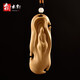 御木軒小葉黃楊木雕無(wú)相佛觀(guān)音創(chuàng  )意實(shí)木文玩手把件雕刻工藝品掛件把玩 無(wú)相觀(guān)音