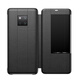 HUAWEI華為Mate20 RS保時(shí)捷手機殼甲度mate20rs限量版設計智能視窗翻蓋保護套真皮套 Mate20 RS保時(shí)捷：經(jīng)典黑