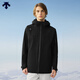 迪桑特 SKI STYLE 男士 抓絨三合一 上衣兩件套 外套夾克 BK-BLACK 2XL (185/104A)