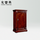 允典家具01型歐式多用柜玄關(guān)柜儲物柜收納柜 01型歐式新古典單門(mén)鞋柜 栗殼色 整裝