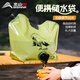 北山狼 戶(hù)外便攜折疊水袋 加厚裝水軟水袋徒步露營(yíng)大容量?jì)λ?8L草綠【巨能裝-超堅固】