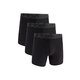 安德瑪（Under Armour）25春夏新款Tech Boxerjock男子6英寸運動休閑內(nèi)褲-3條裝 黑色001 XL