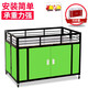 Boelter促銷(xiāo)臺超市促銷(xiāo)車(chē)特賣(mài)花車(chē)甩貨車(chē)商場(chǎng)服裝店理貨車(chē)地攤展示架堆頭 加厚欄桿黑綠色大號
