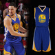 千格鹿nba勇士庫里球衣湖人東契奇籃球服套裝男款比賽校隊隊服定制團(tuán)購 11號湯普森-勇士藍(lán)色 L碼  （160-165CM 110-130斤）