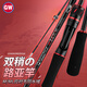 光威（GW）魚(yú)竿1.8米青龍戟路亞竿直柄裸竿雙梢M/ML調路亞桿路亞釣魚(yú)竿