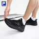 FILA 斐樂官方男鞋MIND 7健身房跑鞋2024夏季新款靈智鞋 7綜訓(xùn)鞋 黑-BK 43