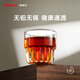 SIMELO 德國(guó)施美樂咖啡玻璃杯Dirty澳白杯拿鐵杯意式濃縮咖啡杯子芬蘭杯 300ML(杯口寬易清洗,玻璃通透)