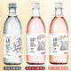 LOTTE韓國進(jìn)口初飲初樂新樂九尾狐無糖燒酒低度原味ZERO韓式燒酒 三口味各2瓶（共6瓶）
