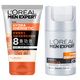 歐萊雅（LOREAL） 男士勁能醒膚露保濕露滋潤乳液面霜8重功效男擦臉油擦臉?biāo)痪o繃 潔面膏+極潤護(hù)膚霜