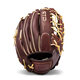 Franklin Sports 運(yùn)動(dòng)棒球手套 - 專業(yè)棒球場(chǎng)手套 - 12 英寸 棕色