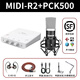 MIDIPLUS R2迷笛外置聲卡電腦手機(jī)通用網(wǎng)紅主播直播唱歌專業(yè)錄音配音套裝 迷笛R2+得勝PCK500+一對(duì)一精調(diào)