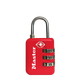 瑪斯特（MasterLock）密碼鎖 TSA鎖 商務(wù)旅行出差出國箱包防盜鎖 密碼可調堅固耐用4631 紅色