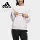阿迪達斯 （adidas）女裝秋季加絨簡約時尚潮流套頭衛(wèi)衣HF7292 L碼