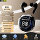 XCTOPEST水晶透明數(shù)顯TWS無(wú)線藍(lán)牙耳機(jī)音樂(lè)通話運(yùn)動(dòng)新款入耳式雙邊立體聲降噪音質(zhì)手機(jī)通用 頂配黑【炫酷七彩燈丨超強(qiáng)續(xù)航】