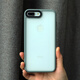 柯哥適用蘋果8PLUS手機殼硅膠防摔磨砂全包軟殼iphone 7plus保護套8P網(wǎng)紅7P簡約個性潮 7P/8PLUS/灰色