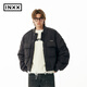 英克斯（inxx）APYD 復古暈染尼龍夾克外套男休閑工裝感保暖棉服無(wú)性別 棕色 S