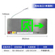 SUOYADA不銹鋼安全出口指示牌金屬面24v3消防應(yīng)急照明疏散標(biāo)志指示燈 24-220V通用*單面*右向