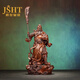 爵世皇庭紫銅關(guān)公財(cái)神像關(guān)公擺件武財(cái)神關(guān)二爺擺件家居裝飾 紫銅39#托寶關(guān)公