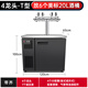 樂(lè)葦  LEWAY風(fēng)冷精釀啤酒機(jī)扎啤機(jī)商用生啤機(jī)鮮啤機(jī)一體冷藏保鮮售酒打酒機(jī)設(shè)備全自動(dòng) 4龍頭-T型放6個(gè)美標(biāo)20升桶