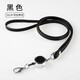 金峰伊卡迪 伊卡迪手機掛繩皮質(zhì)易拉扣吊繩胸牌伸縮掛脖證件卡套工作牌掛繩 黑色易拉扣皮繩