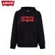 Levi's【特價(jià)來(lái)襲】李維斯女士春季時(shí)尚美式經(jīng)典潮流時(shí)尚寬松衛衣 黑色 S