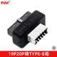 FVH 主板USB3 19P20P轉TYPE-E母座A型直立式轉接頭 機箱前置TYPEC插線(xiàn)端成型