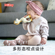 努比（Nuby）嬰兒磨牙長頸鹿橡膠發(fā)聲牙膠寶寶防吃手軟咬膠磨牙動物造型