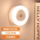 惠普壹號觸摸小夜燈臥室伴睡床頭燈喂奶氛圍燈磁吸宿舍閱讀LED燈三色光 觸摸小夜燈（1只裝）