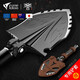 zune lotoo多功能工兵鏟野營(yíng)垂釣魚(yú)鏟車載德國(guó)進(jìn)口工藝救援防身小鏟工具