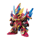 萬(wàn)代（BANDAI）高達(dá)Gundam拼插拼裝模型玩具三國(guó)創(chuàng)杰傳劉備 關(guān)羽 SD BB戰(zhàn)士Q版 SD21-張遼 沙扎比