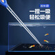 憨憨樂園小魚缸吸便器換水器吸魚糞便神器吸管烏龜缸沉淀斗魚屎吸污器大號