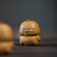 紫砂小黃雞迷你茶寵擺件可愛(ài)窩比斜眼小雞創(chuàng  )意茶桌呆萌裝飾品禮物 紫砂迷你窩比雞
