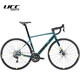 UCC運(yùn)動(dòng)自行車蓋洛普GALLOP公路車破風(fēng)車架禧瑪諾105變速碳纖維前叉 霧凇綠 M/480建議身高：170-179