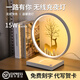 愛圓滿無線充電臺(tái)燈臥室床頭燈夜燈氛圍送女朋友生日禮物畢業(yè)禮物老師 時(shí)尚白【藍(lán)牙款】精美禮袋