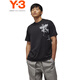 Y-3【新年禮物】y3GFX SS TEE新款T恤男女同款圓領(lǐng)短袖t恤50IN4353 黑色 2XS