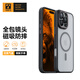 TGVI'S【金屬鏡頭|高端頂配】iphone16promax手機殼蘋果16pro磁吸magsafe膚感徠卡磨砂保護殼鏡頭全包 16pmax【磨砂黑】親膚磨砂|不沾指紋|鏡頭全包 專為Apple設(shè)計-