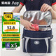 愛尚游（ASY）保溫箱冷藏 保溫袋母乳保鮮2-8度藥品保冷箱 便攜飯盒便當(dāng)包 保溫包保溫箱送餐箱 水果保鮮盒便當(dāng)包 媽咪包新媽媽背奶包戶外野餐包儲奶包 大藍(lán)