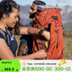 迪卡儂雙肩背包MT500Air戶(hù)外登山徒步旅行城市輕戶(hù)外背負系統重裝大容量 暴力橙_70L 輕量化設計 背負更輕松