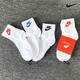 耐克（NIKE） 官方 艦店 男襪女襪 新款休閑襪籃球薄款襪子透氣舒適運動(dòng)襪 DX5074-911/三雙裝 M/24-26厘米/38-42碼