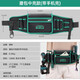 綠林（GREENER）電工工具包腰包男結實耐用維修便攜多功能包防水耐磨五金收納工具 【可裝手機】加厚拉鏈款腰包