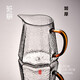 班意 公道杯加厚耐熱防爆玻璃貪心杯茶漏套裝大容量分茶器 家用 公杯(大八角450ML)